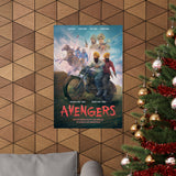 Shaheed Singhs Avengers Matte Vertical Poster