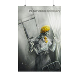 Shaheed Bhagat Singh Matte Vertical Poster