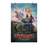 Shaheed Singhs Avengers Matte Vertical Poster